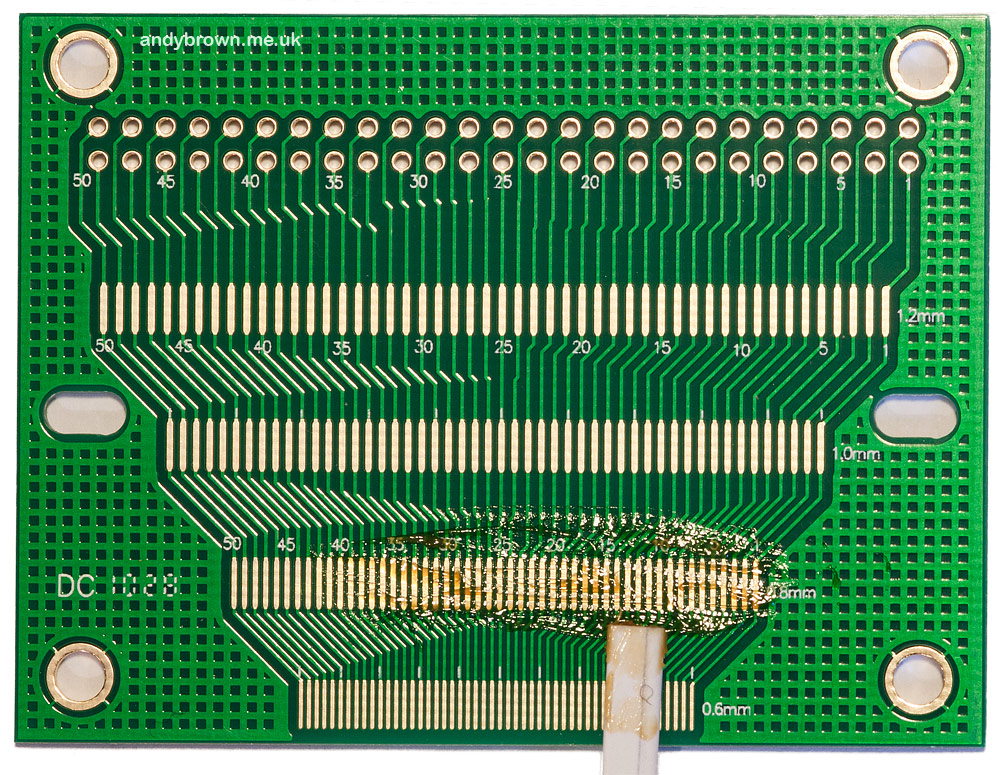 How to hand solder an LCD FPC/FFC connector Andys
