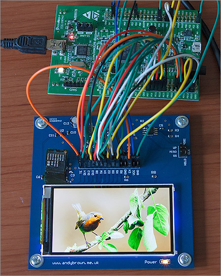 7Arduino Touch Screen Shield w/SSD1963,Library for Mega/Due