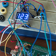 Directly driving a 7-segment LED display with the STM32