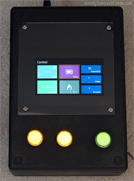 A custom enclosure for the Android bluetooth reflow controller | Andys ...