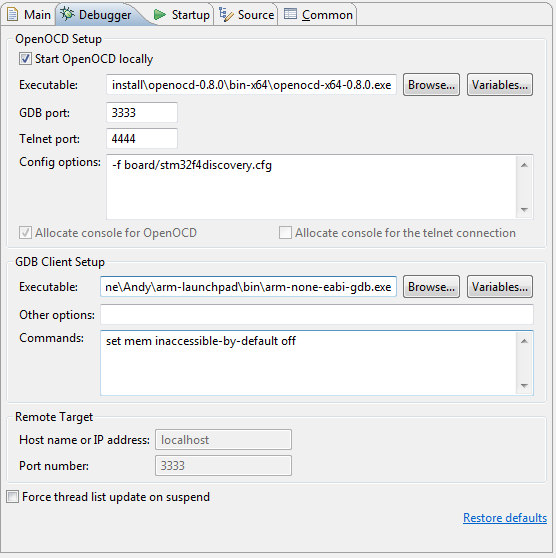 From zero to a C++ STM32 development environment Andys