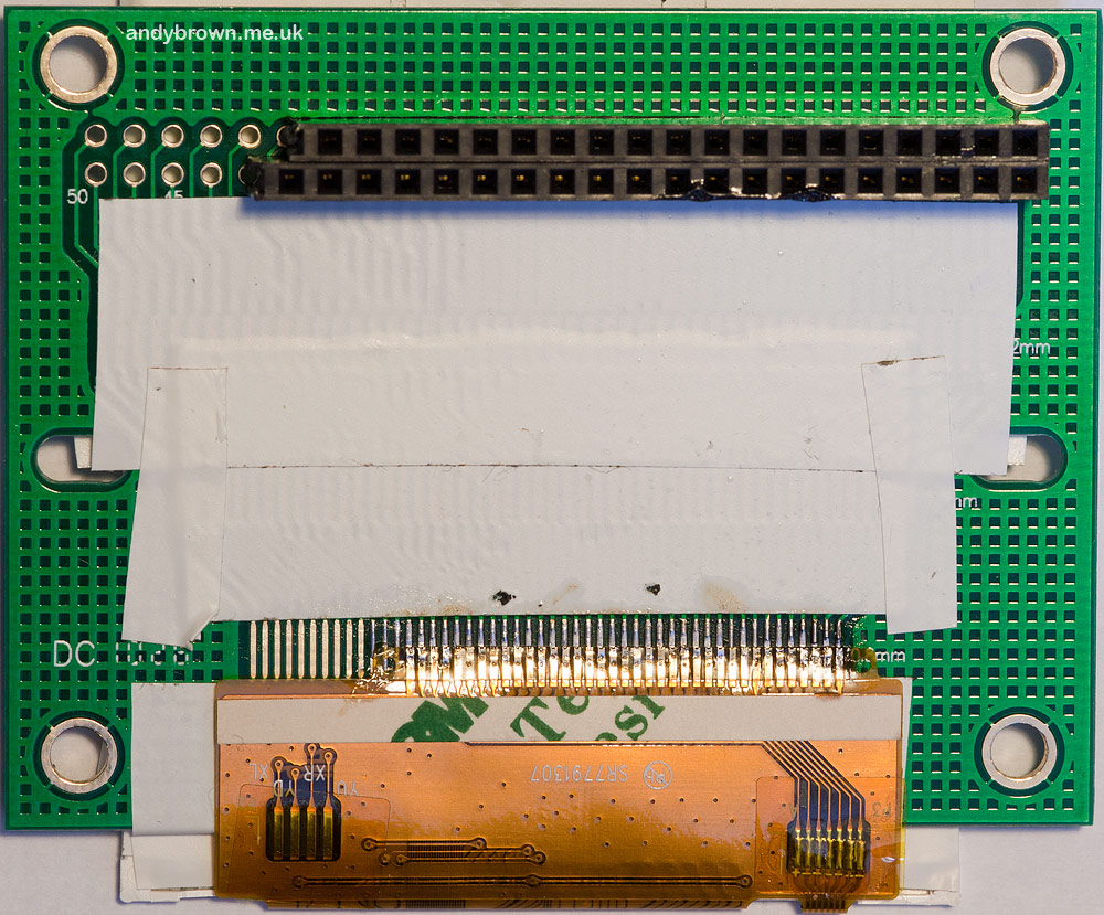 How to hand solder an LCD FPC/FFC connector Andys