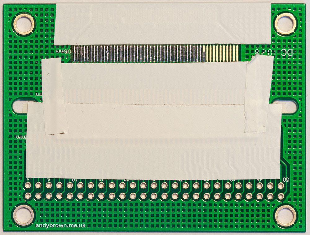 How to hand solder an LCD FPC/FFC connector Andys