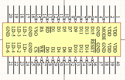 Reverse engineering the LG KF700 480 x 240 widescreen cellphone LCD